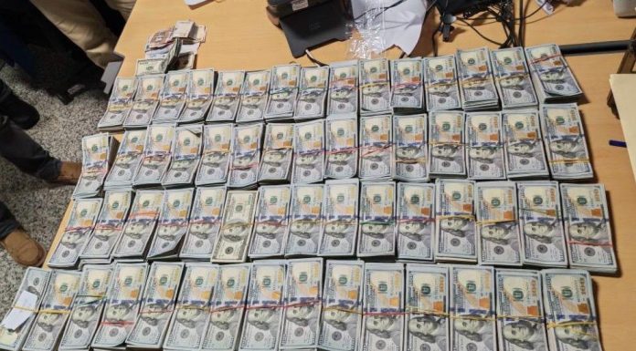ADUANAS confisca US$600,700.00 dólares en el AILA