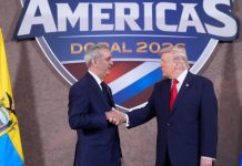 Donald Trump elogia a Luis Abinader y destaca labor de embajadora Leah Campos
