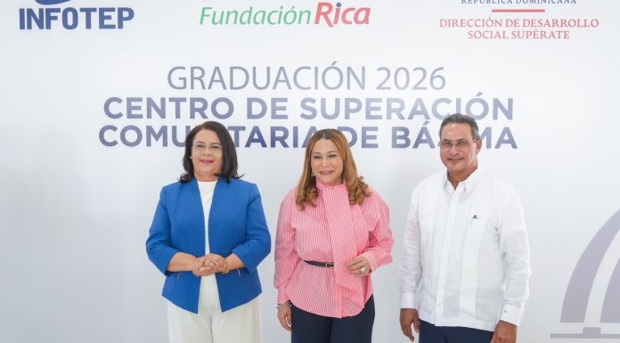 INFOTEP capacita 1,086 comunitarios de Básima mediante alianza con Supérate y Fundación Rica