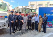 Carolina Mejía entrega dos camiones para fortalecer capacidad del Cuerpo de Bomberos del DN