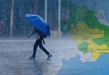 Indomet: Vaguada seguirá provocando aguaceros moderados a fuertes, tormentas eléctricas y ráfagas de viento